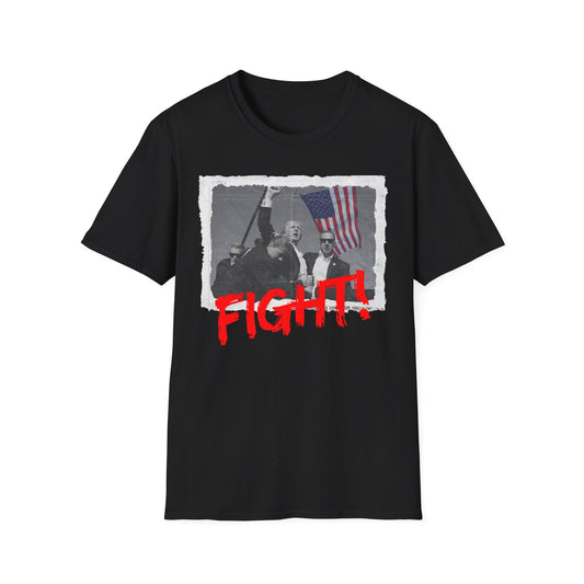 "FIGHT" Unisex Soft Style T-Shirt